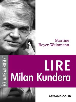 cover image of Lire Milan Kundera